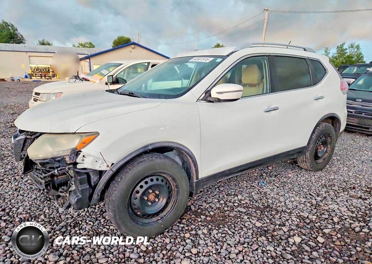 2016 Nissan Rogue S VIN:KNMAT2MT7GP633589 - 1