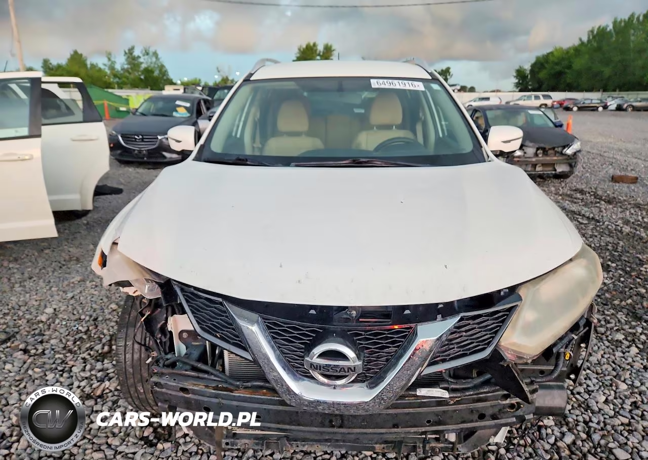 2016 Nissan Rogue S VIN:KNMAT2MT7GP633589 - 5