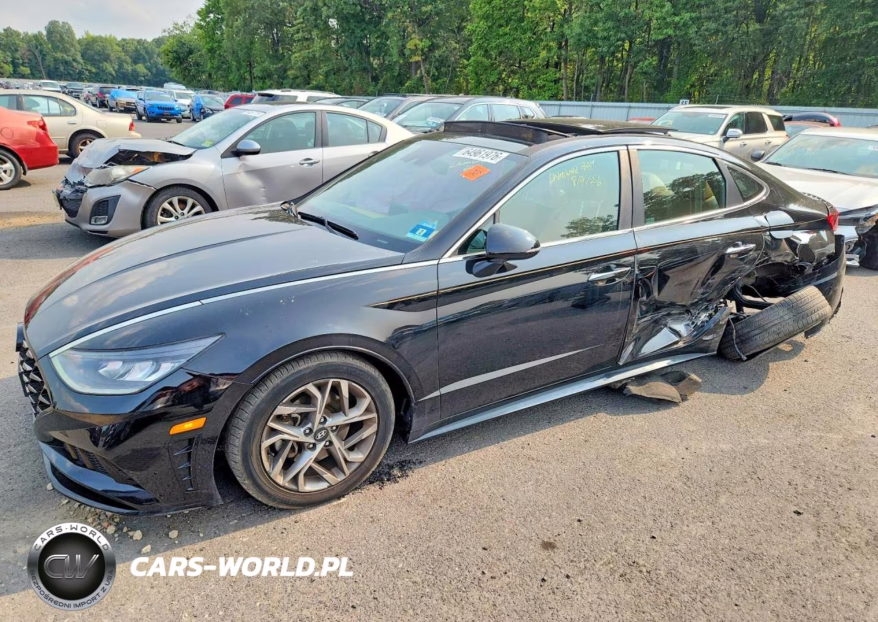 2020 Hyundai Sonata Sel VIN:5NPEF4JA6LH026788 - 1