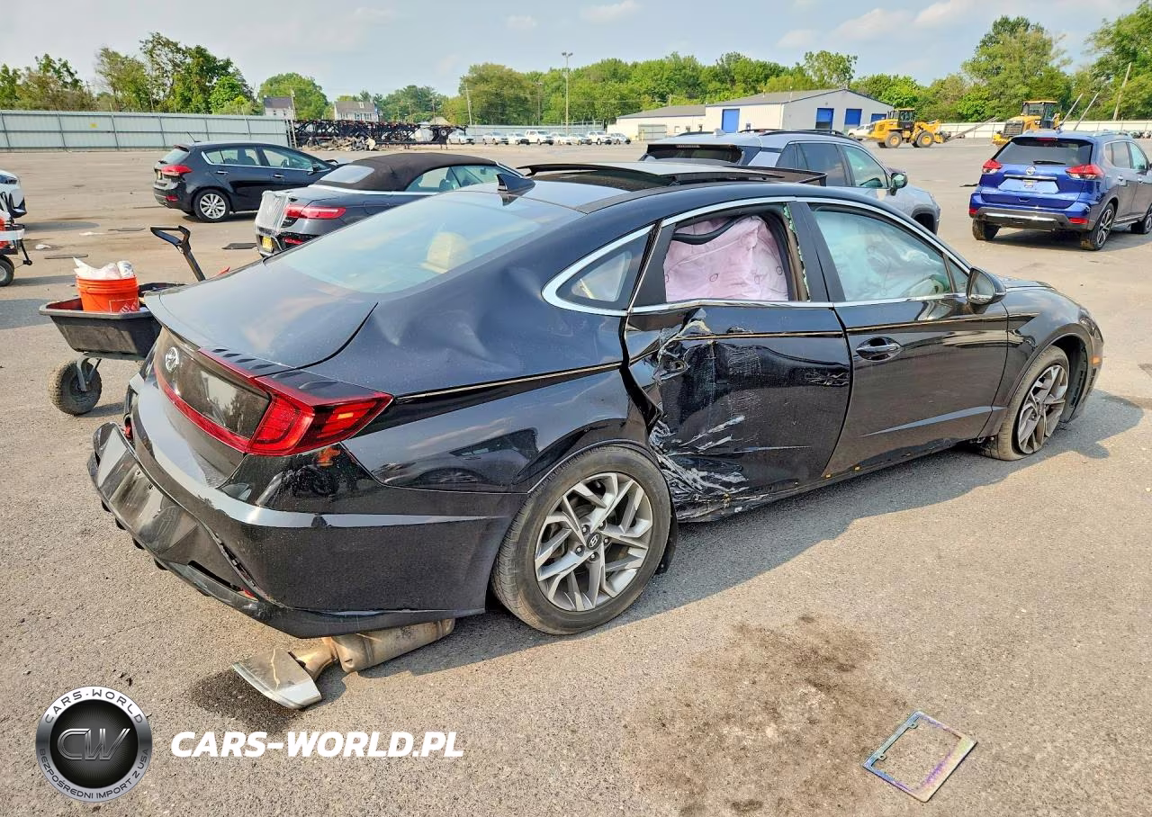 2020 Hyundai Sonata Sel VIN:5NPEF4JA6LH026788 - 3