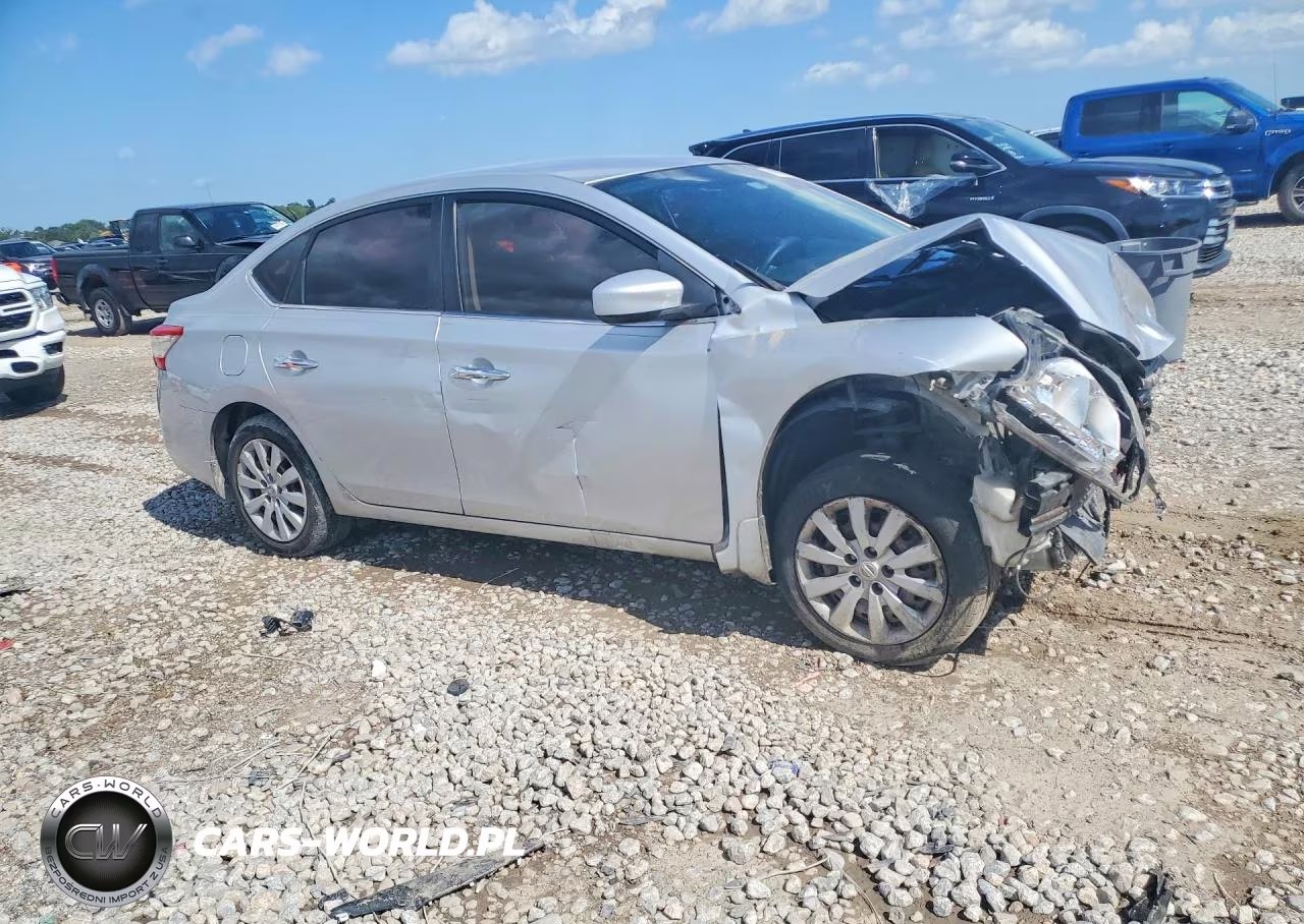 2014 Nissan Sentra Sv VIN:3N1AB7AP6EL674606 - 4