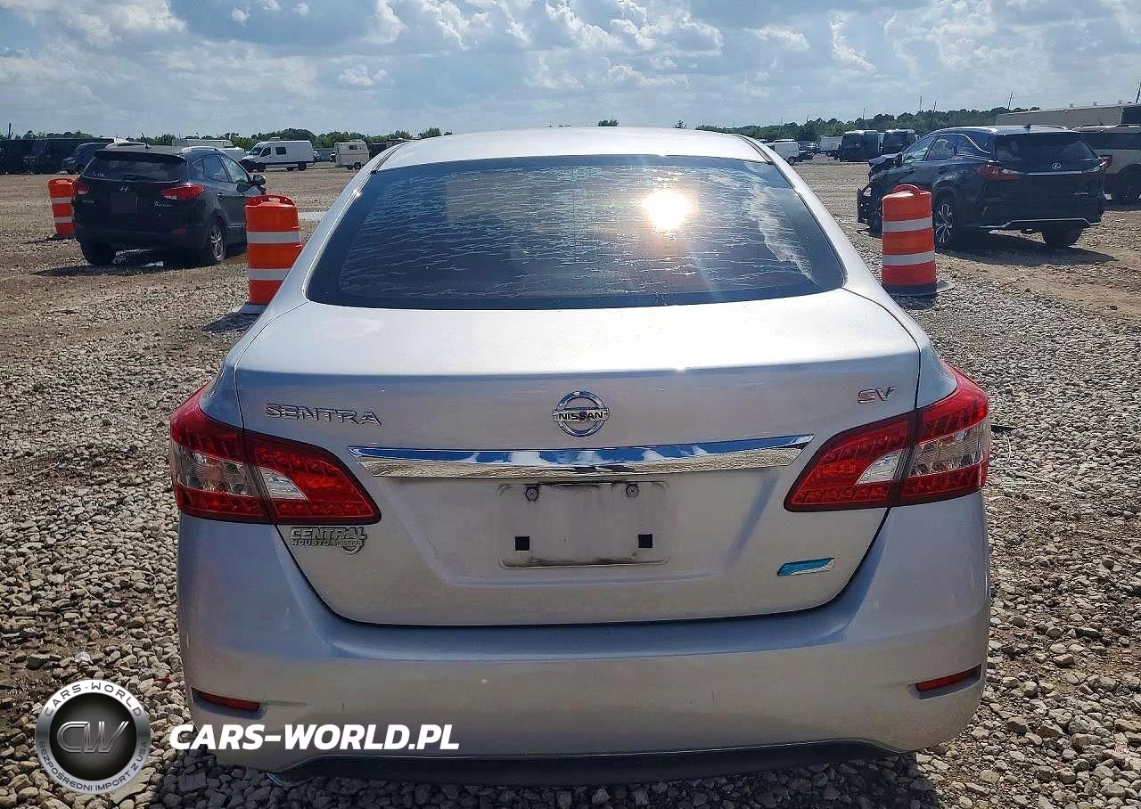 2014 Nissan Sentra Sv VIN:3N1AB7AP6EL674606 - 6