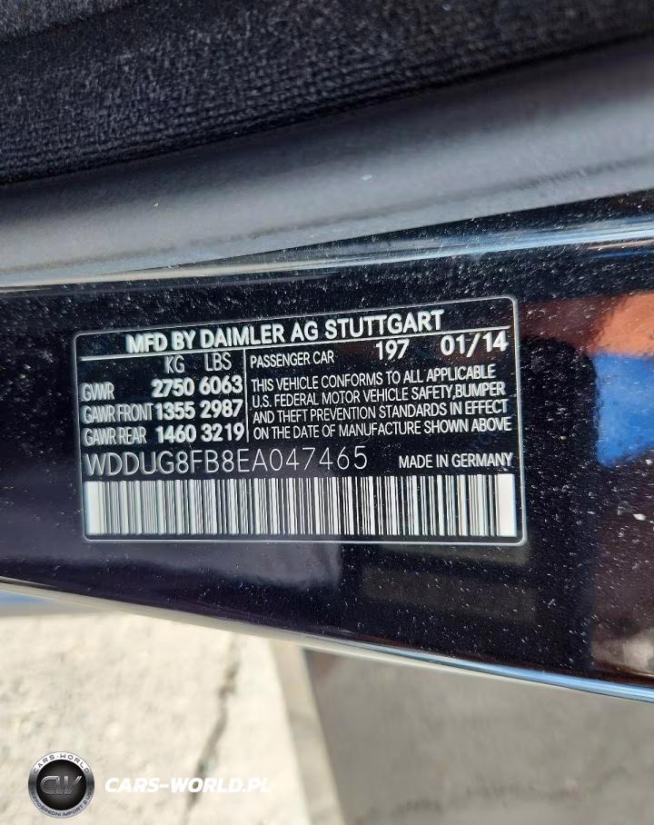 2014 Mercedes-Benz S 550 4Matic VIN:WDDUG8FB8EA047465 - 12