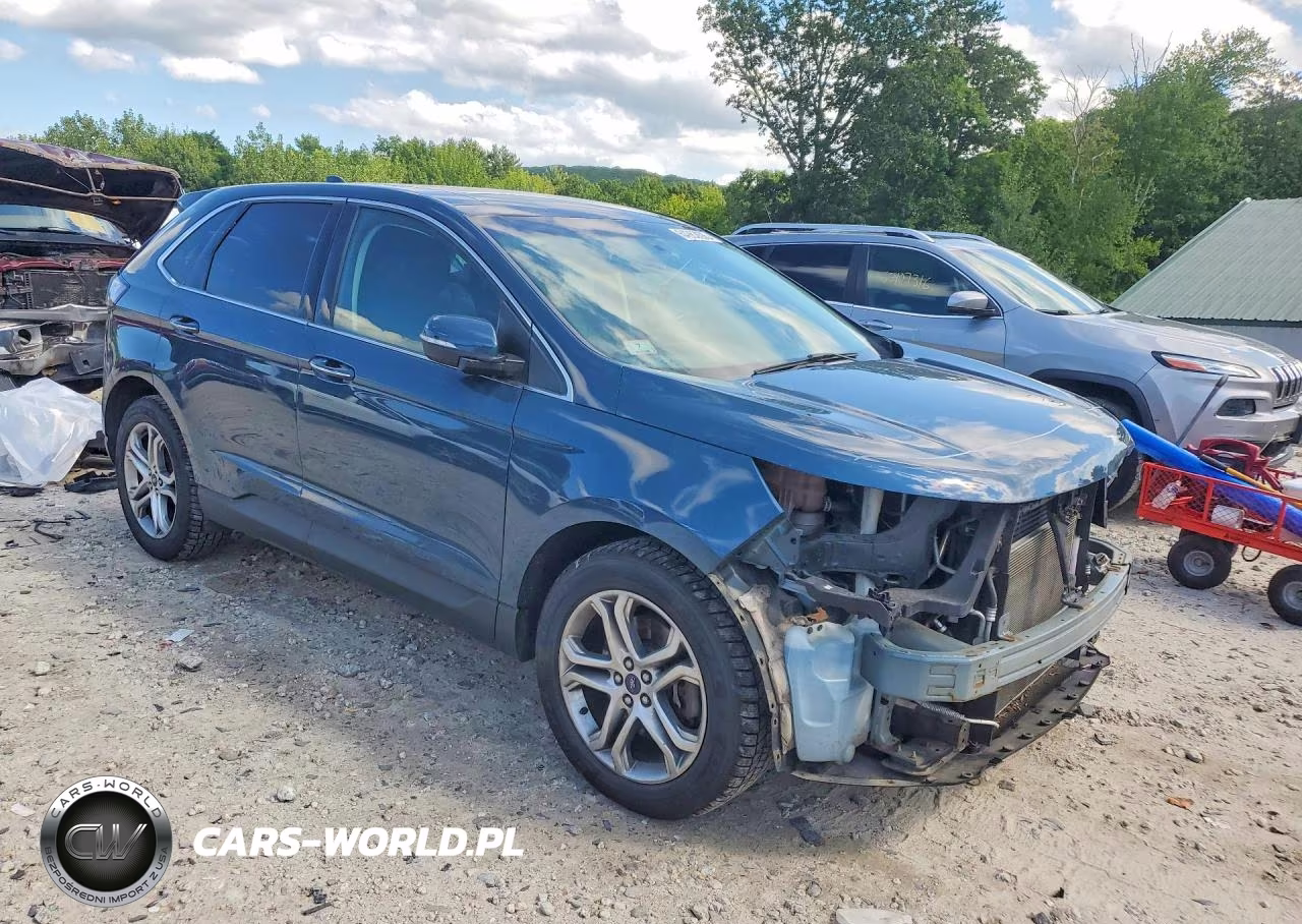 2016 Ford Edge Titanium VIN:2FMPK4K84GBC03576 - 4