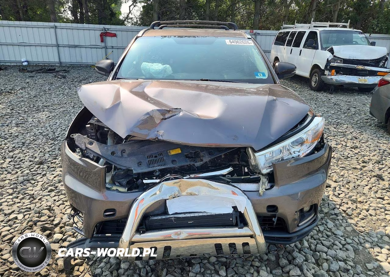 2015 Toyota Highlander Xle VIN:5TDJKRFH5FS142351 - 5
