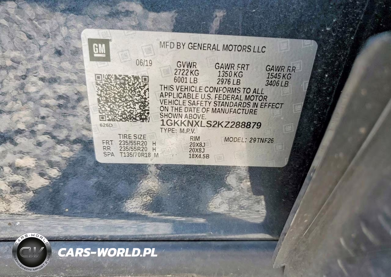 2019 GMC Acadia Denali VIN:1GKKNXLS2KZ288879 - 13