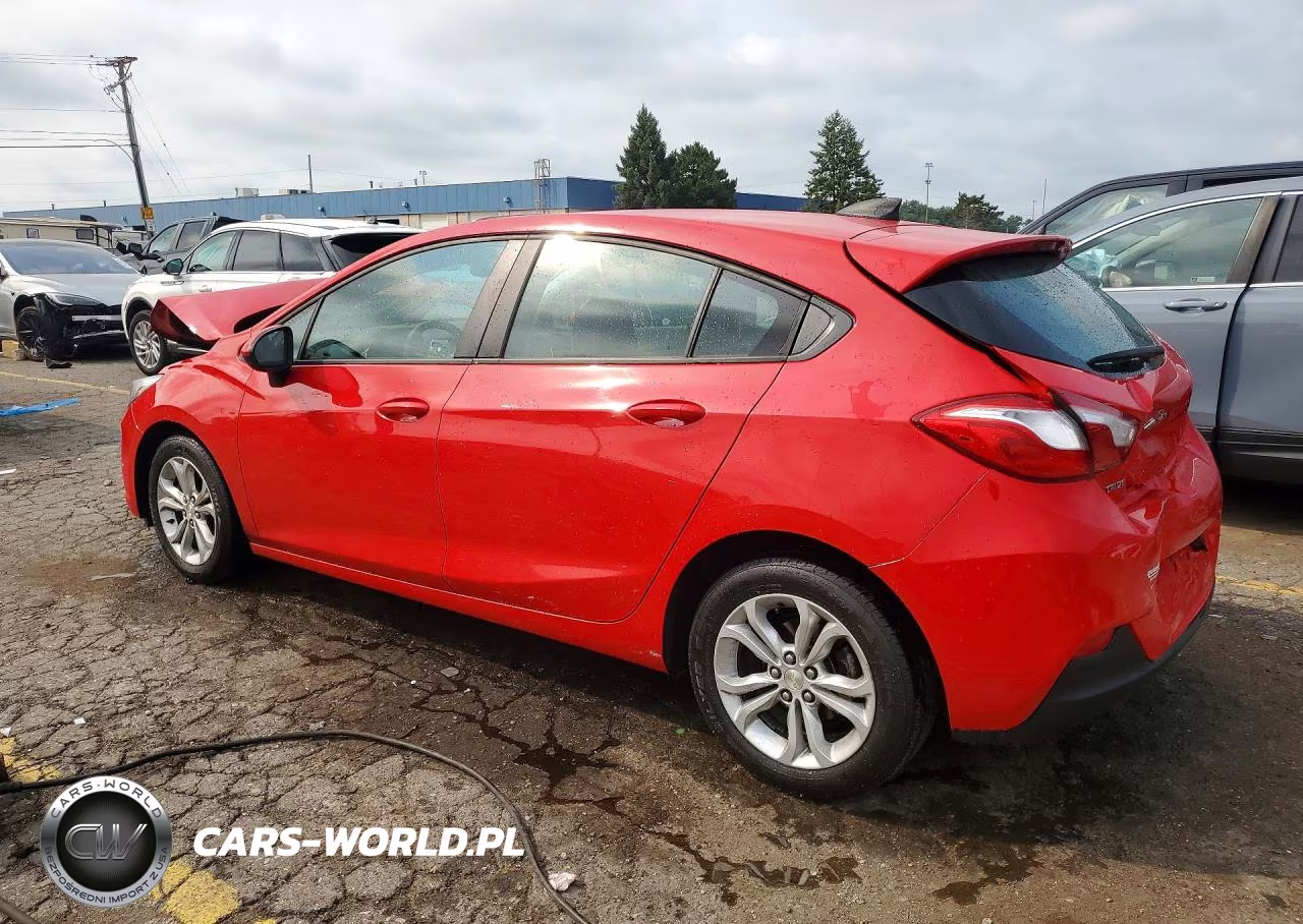 2019 Chevrolet Cruze Ls VIN:3G1BC6SM5KS575122 - 2