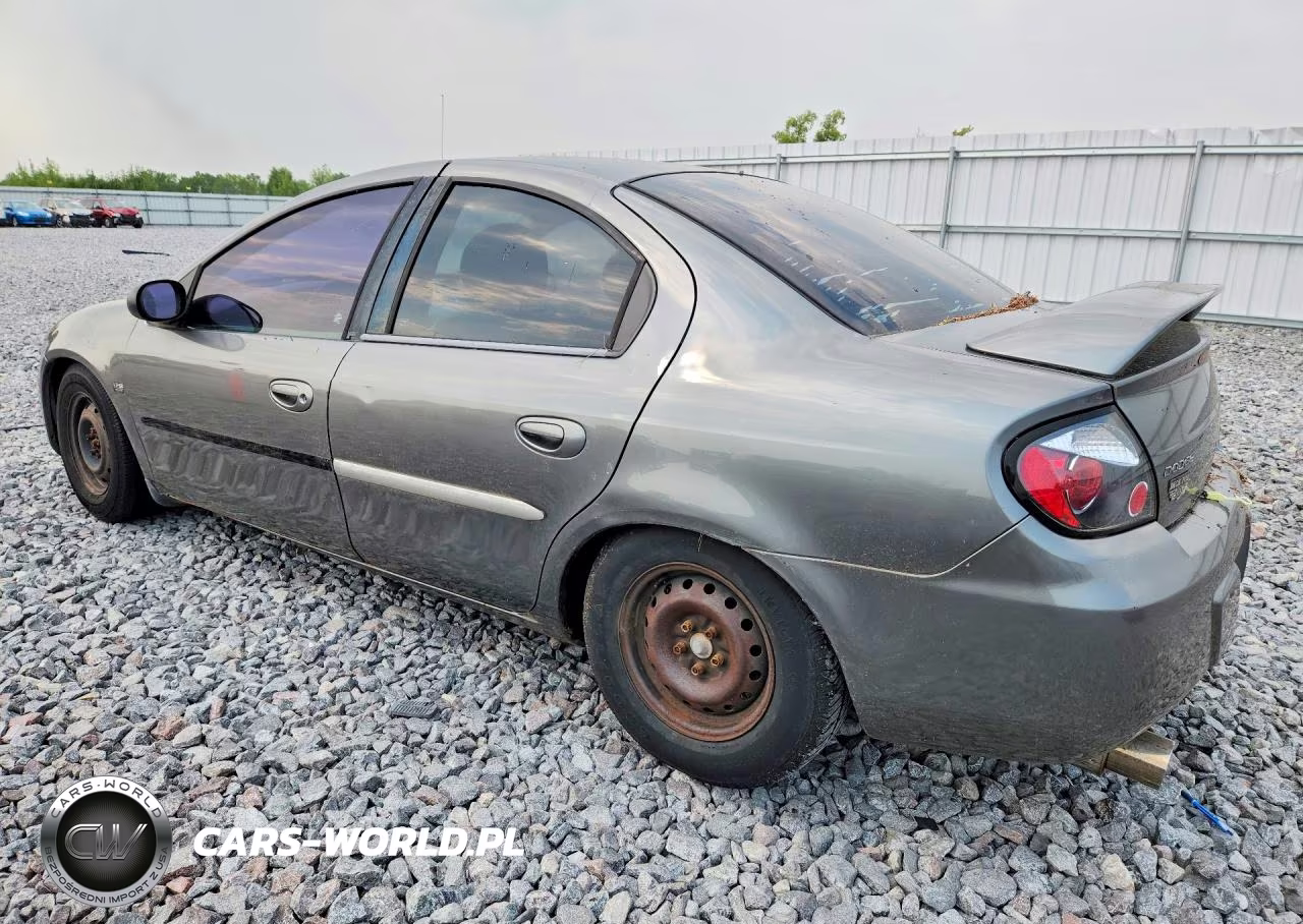 2005 Dodge Neon Sxt VIN:1B3ES56C75D186927 - 2