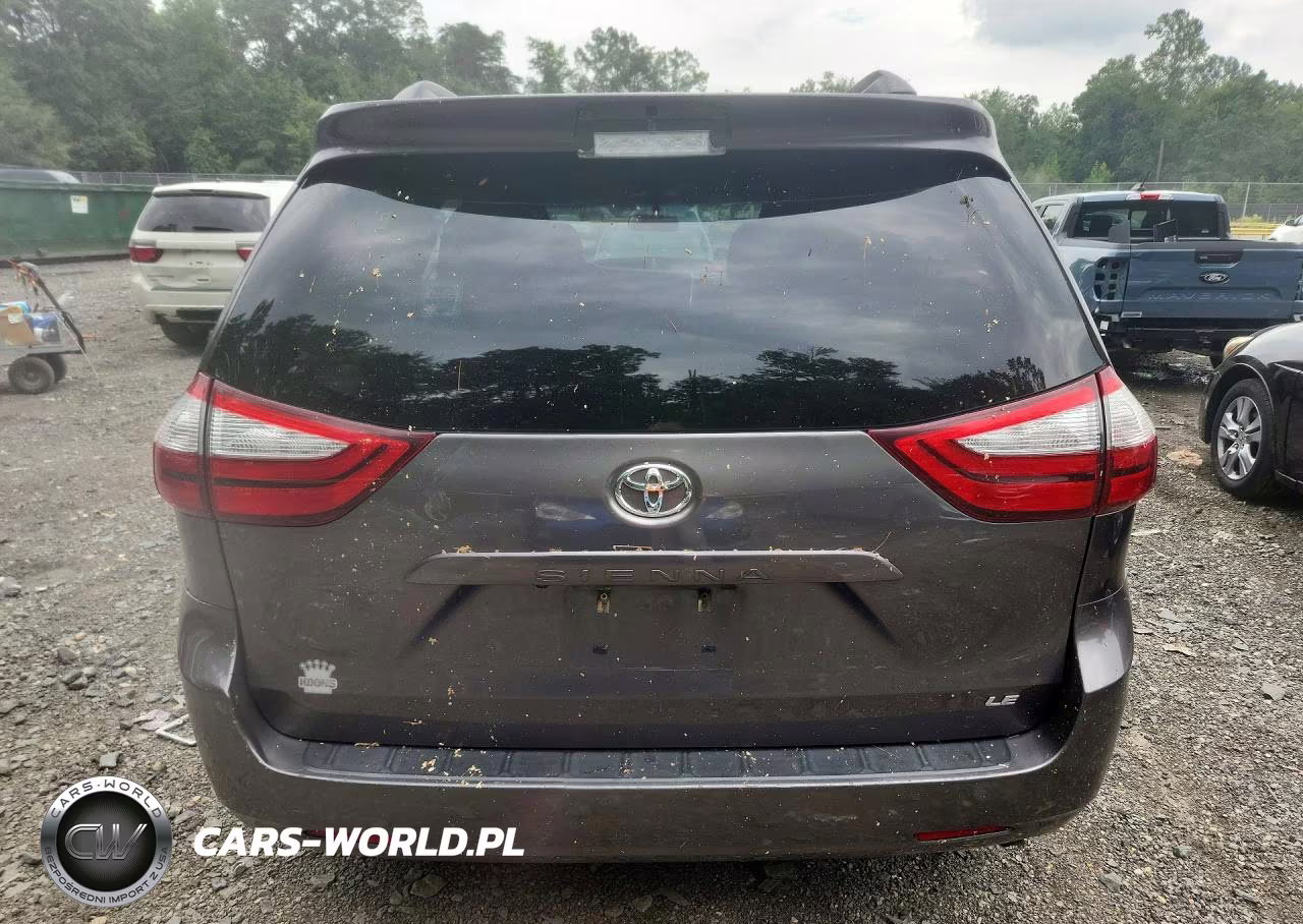 2017 Toyota Sienna Le VIN:5TDKZ3DC9HS832143 - 6