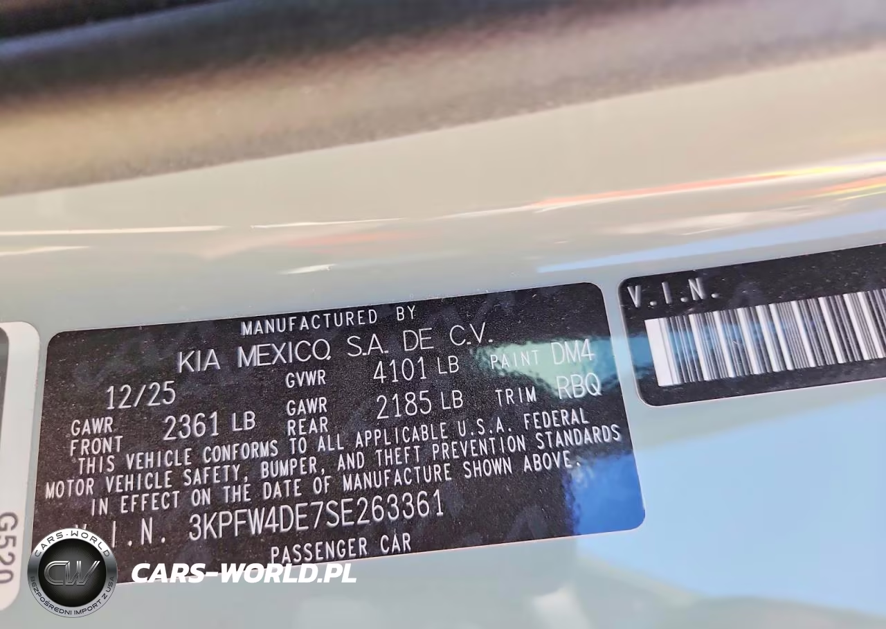 2025 Kia K4 Gt Line VIN:3KPFW4DE7SE263361 - 13