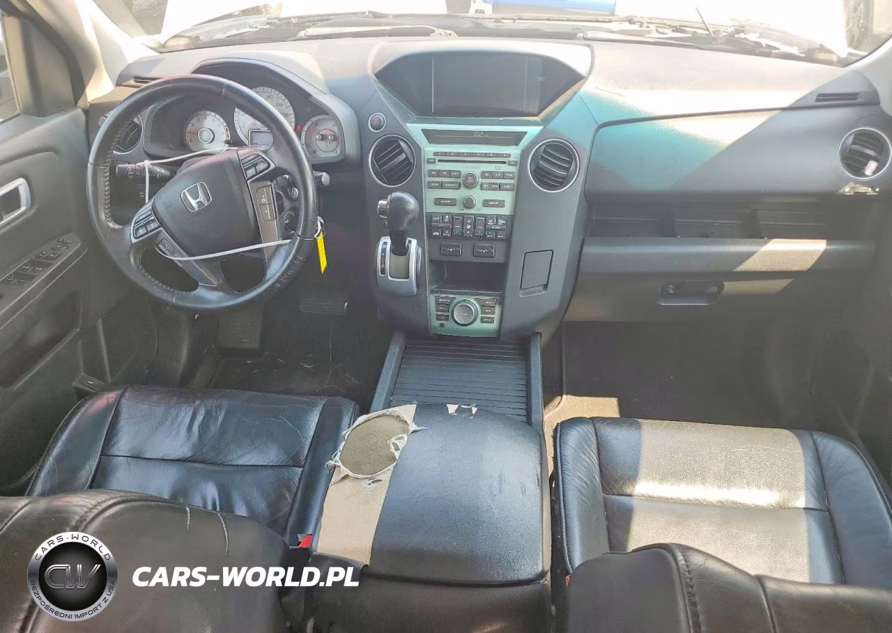 2011 Honda Pilot Exln VIN:5FNYF4H78BB079304 - 8