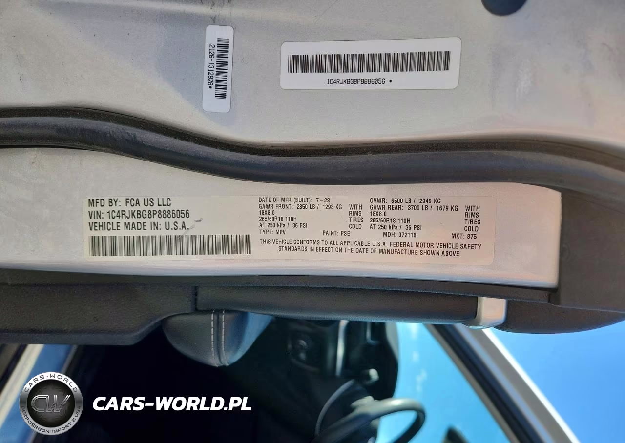 2023 Jeep Grand Cherokee L Limited VIN:1C4RJKBG8P8886056 - 13