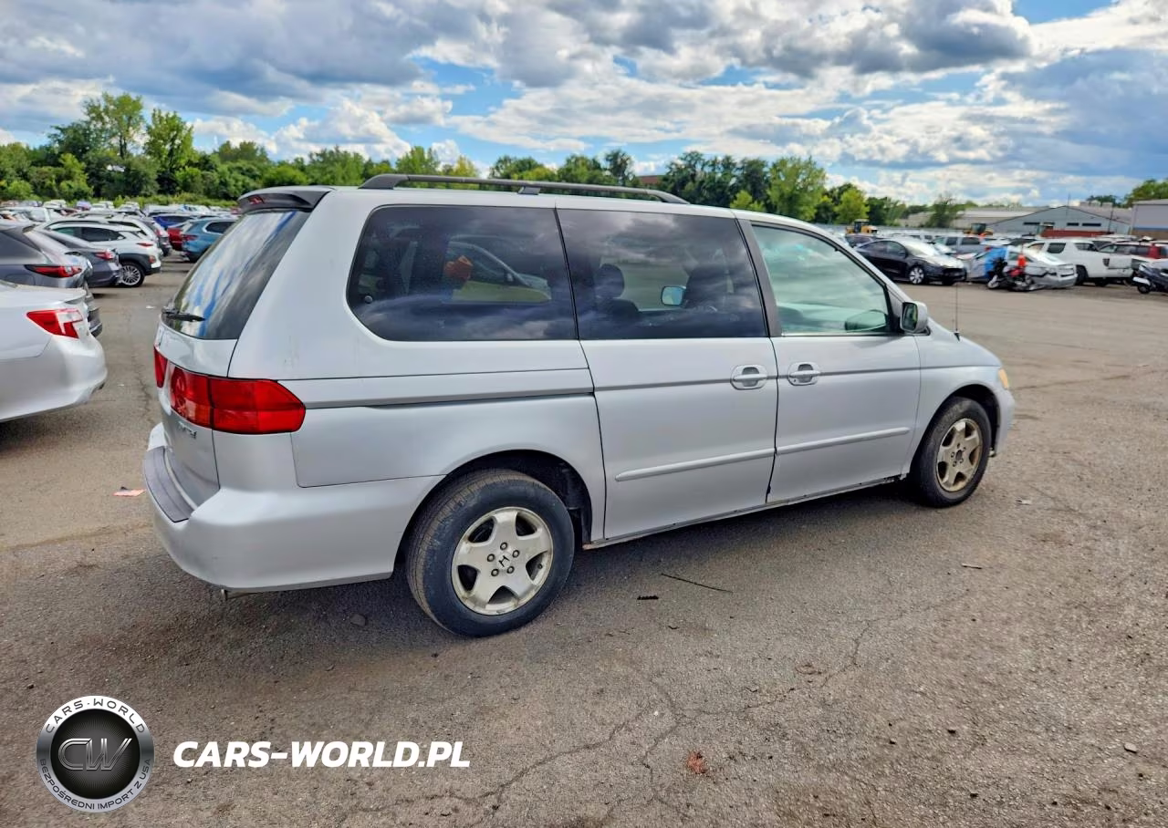 2001 Honda Odyssey Ex VIN:2HKRL186X1H604480 - 3