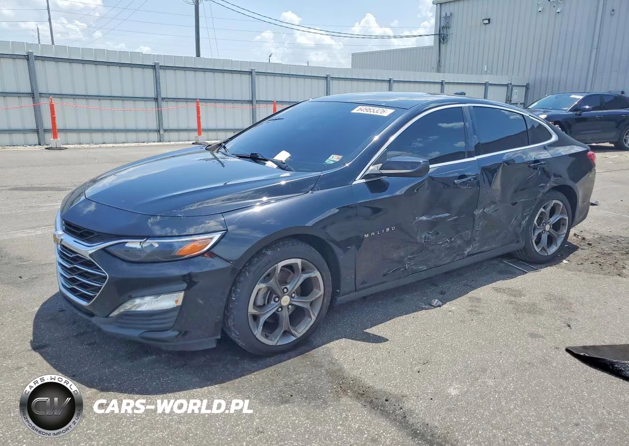 2021 Chevrolet Malibu Lt VIN:1G1ZD5ST3MF045820 - 1