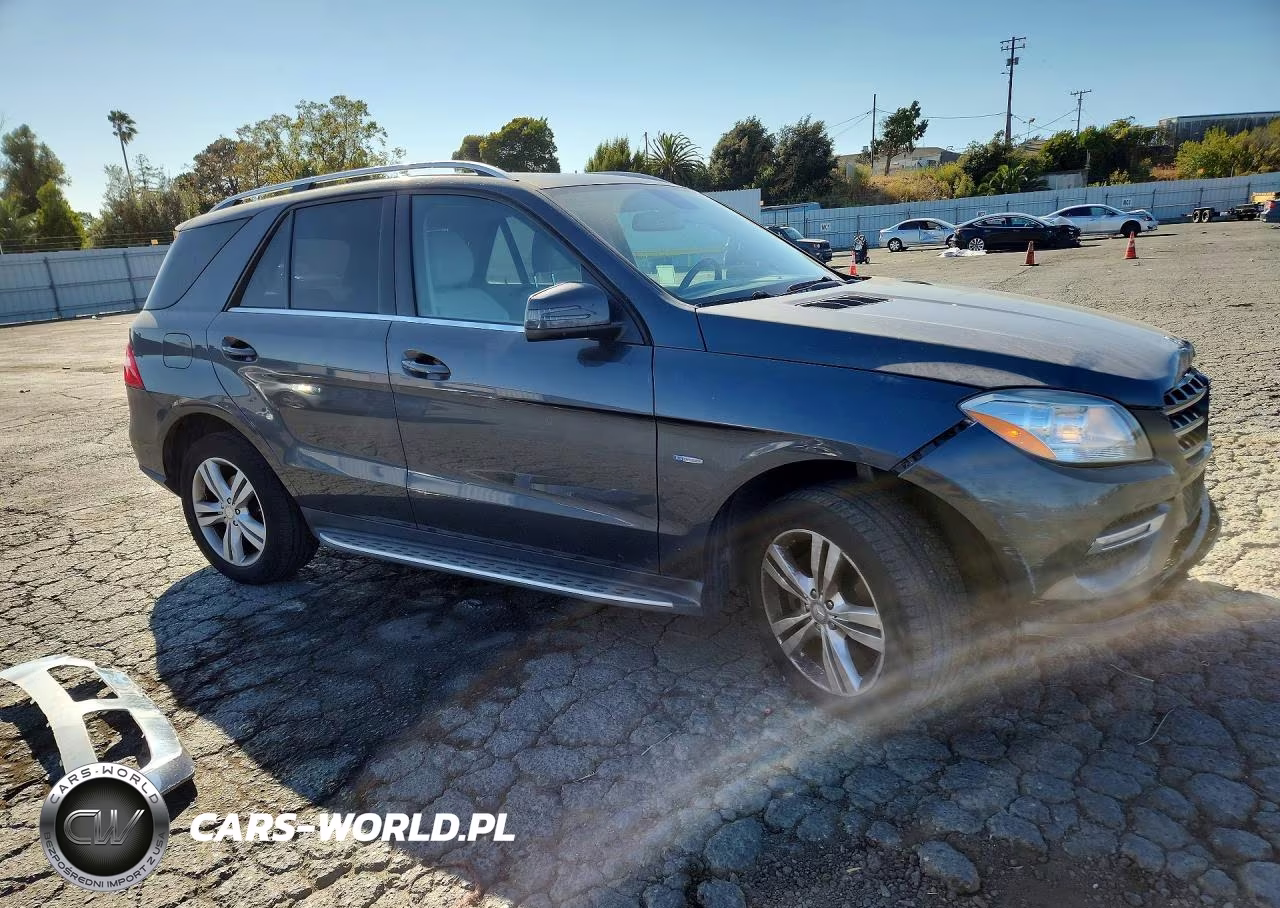 2012 Mercedes-Benz Ml 350 4Matic VIN:4JGDA5HB7CA026011 - 4