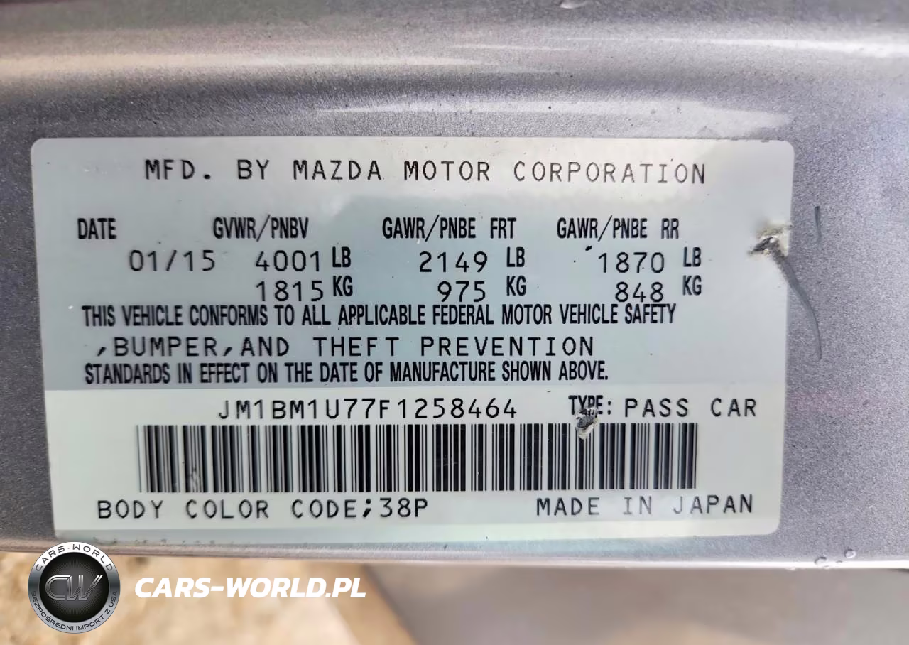 2015 Mazda 3 Sport VIN:JM1BM1U77F1258464 - 12