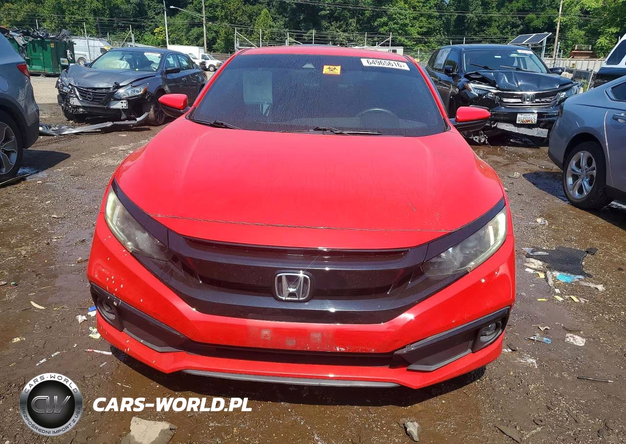 2019 Honda Civic Sport VIN:2HGFC4B81KH301761 - 5