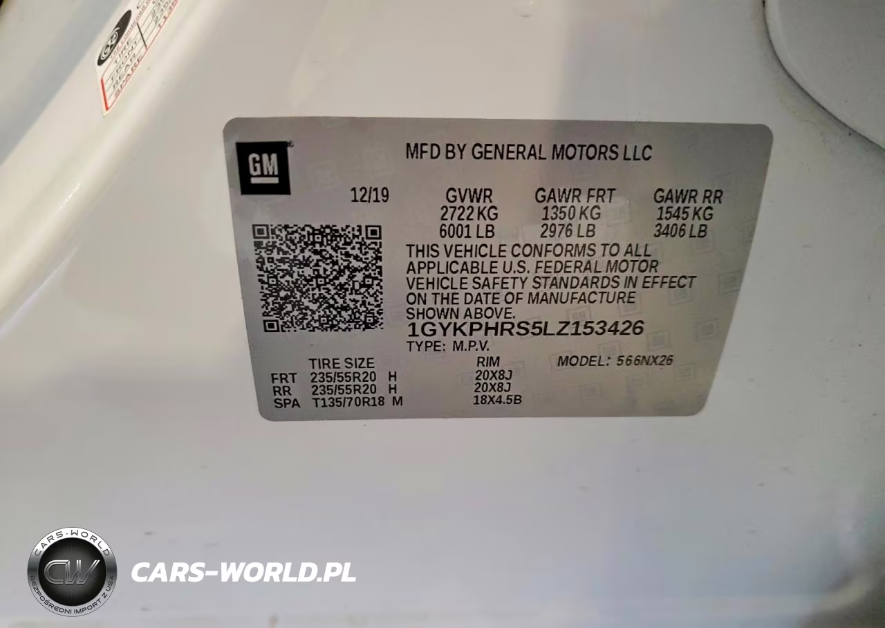 2020 Cadillac Xt6 Sport VIN:1GYKPHRS5LZ153426 - 13