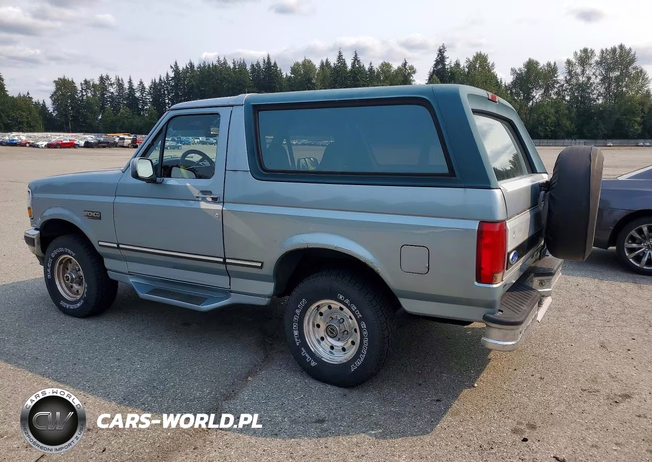 1996 Ford Bronco U100 VIN:1FMEU15HXTLB46001 - 2