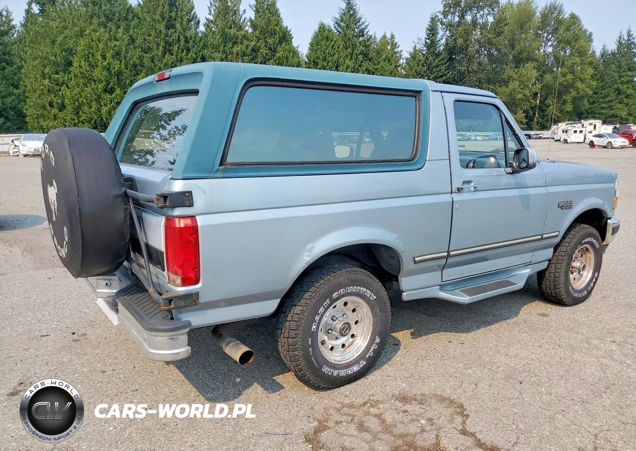 1996 Ford Bronco U100 VIN:1FMEU15HXTLB46001 - 3
