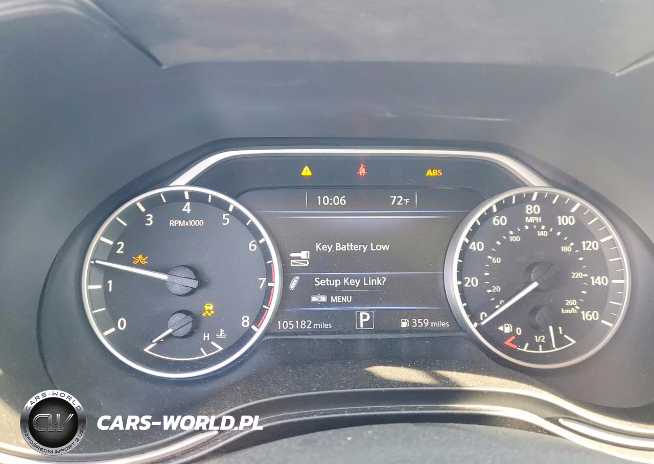 2019 Nissan Maxima 3.5 S VIN:1N4AA6AV7KC381741 - 9