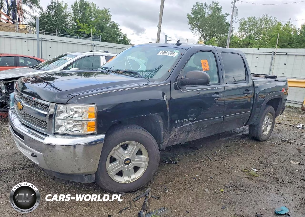 2012 Chevrolet Silverado K1500 Lt VIN:1GCPKSE74CF148762 - 1