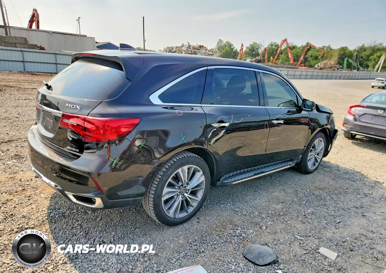 2017 Acura Mdx Technology VIN:5FRYD4H58HB016893 - 3