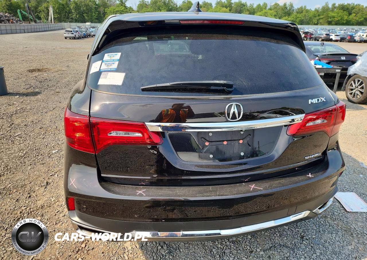2017 Acura Mdx Technology VIN:5FRYD4H58HB016893 - 6