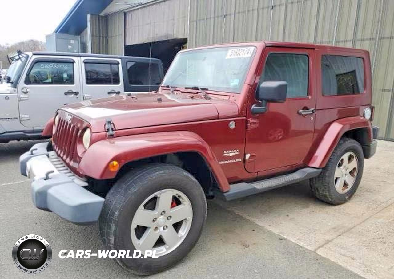 2008 JEEP WRANGLER SAHARA VIN:1J4FA54118L537472 - 2