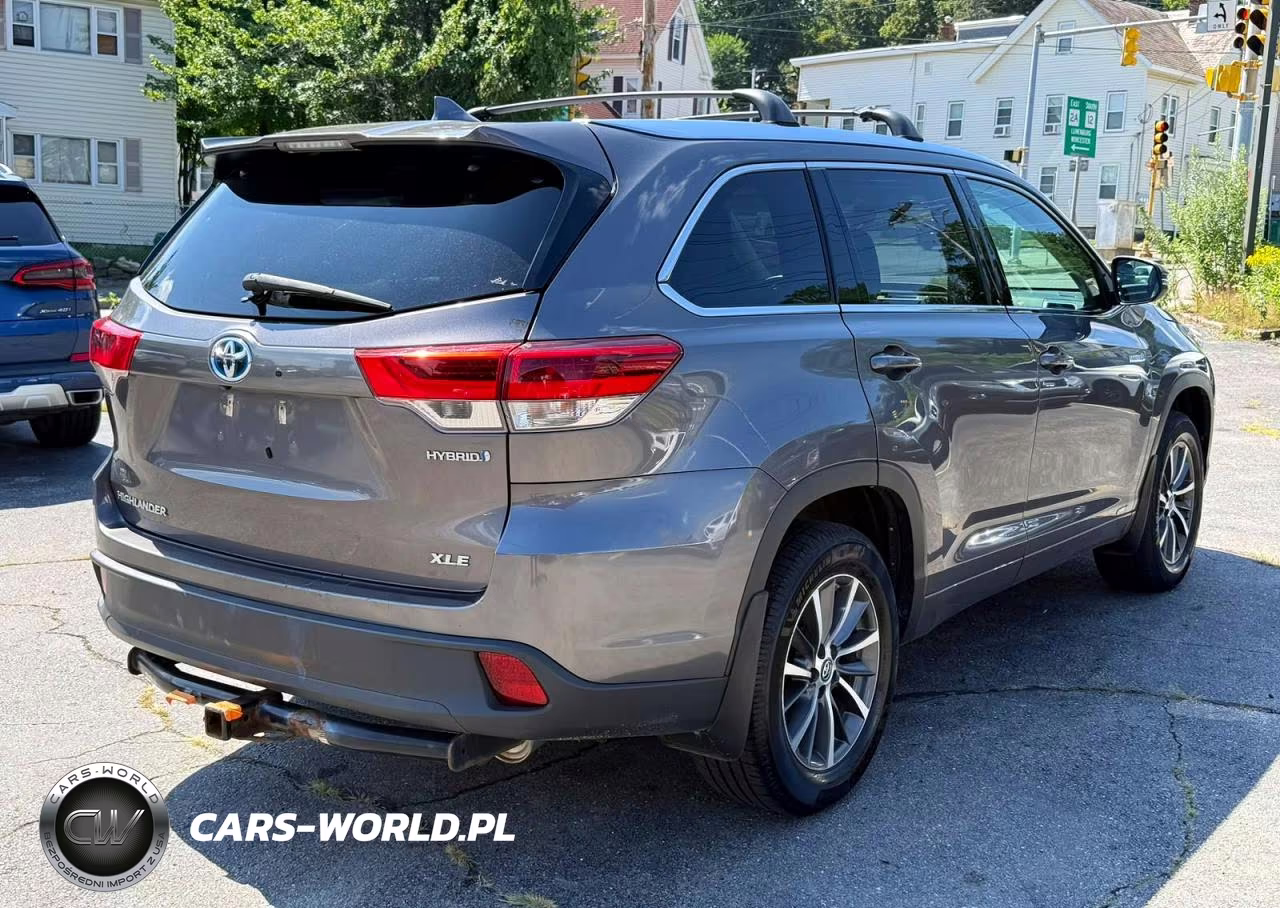 2018 Toyota Highlander Hybrid Xle VIN:5TDJGRFH7JS045355 - 3