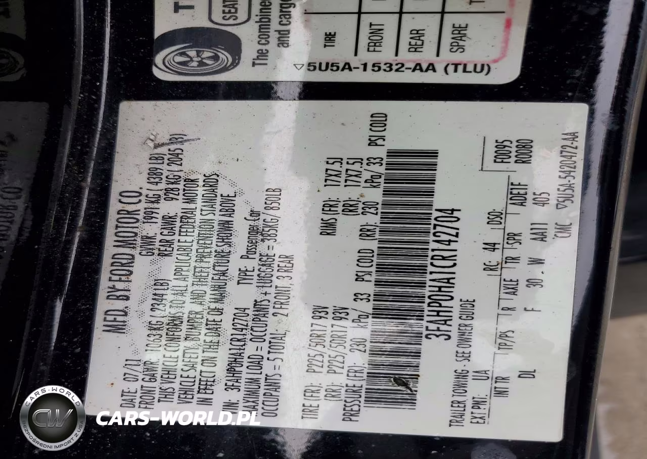 2012 Ford Fusion Se VIN:3FAHP0HA1CR142704 - 13