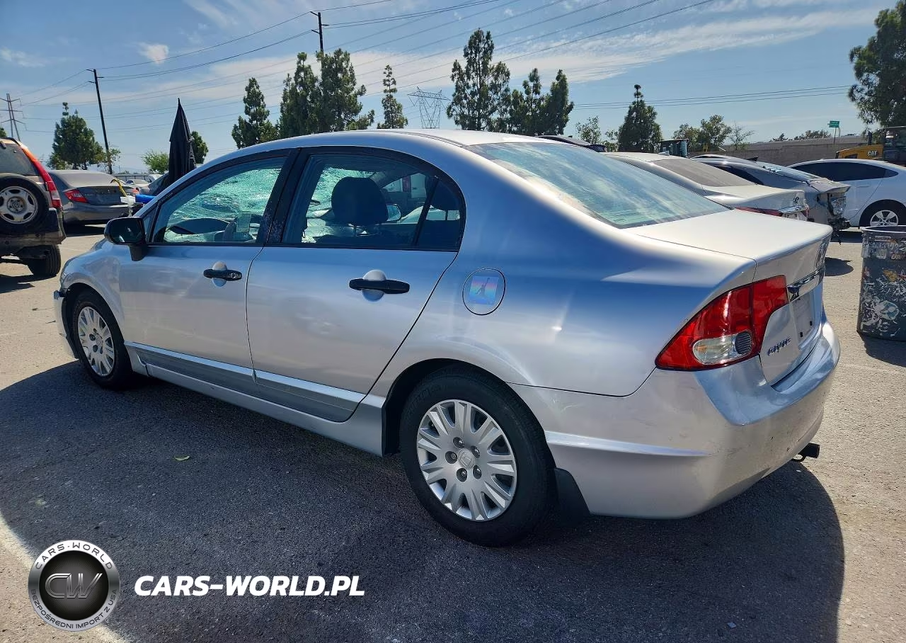2010 Honda Civic Vp VIN:2HGFA1F38AH587853 - 2