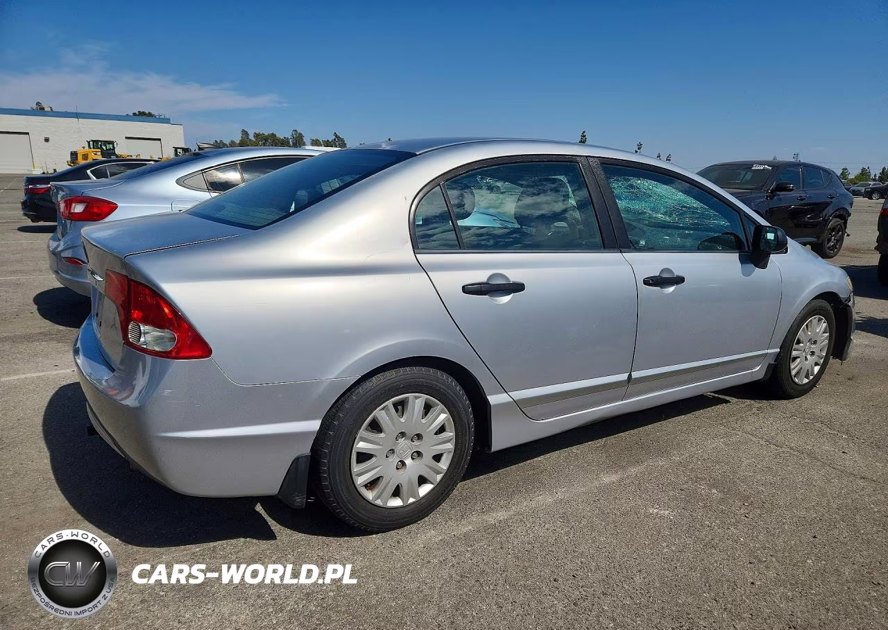 2010 Honda Civic Vp VIN:2HGFA1F38AH587853 - 3