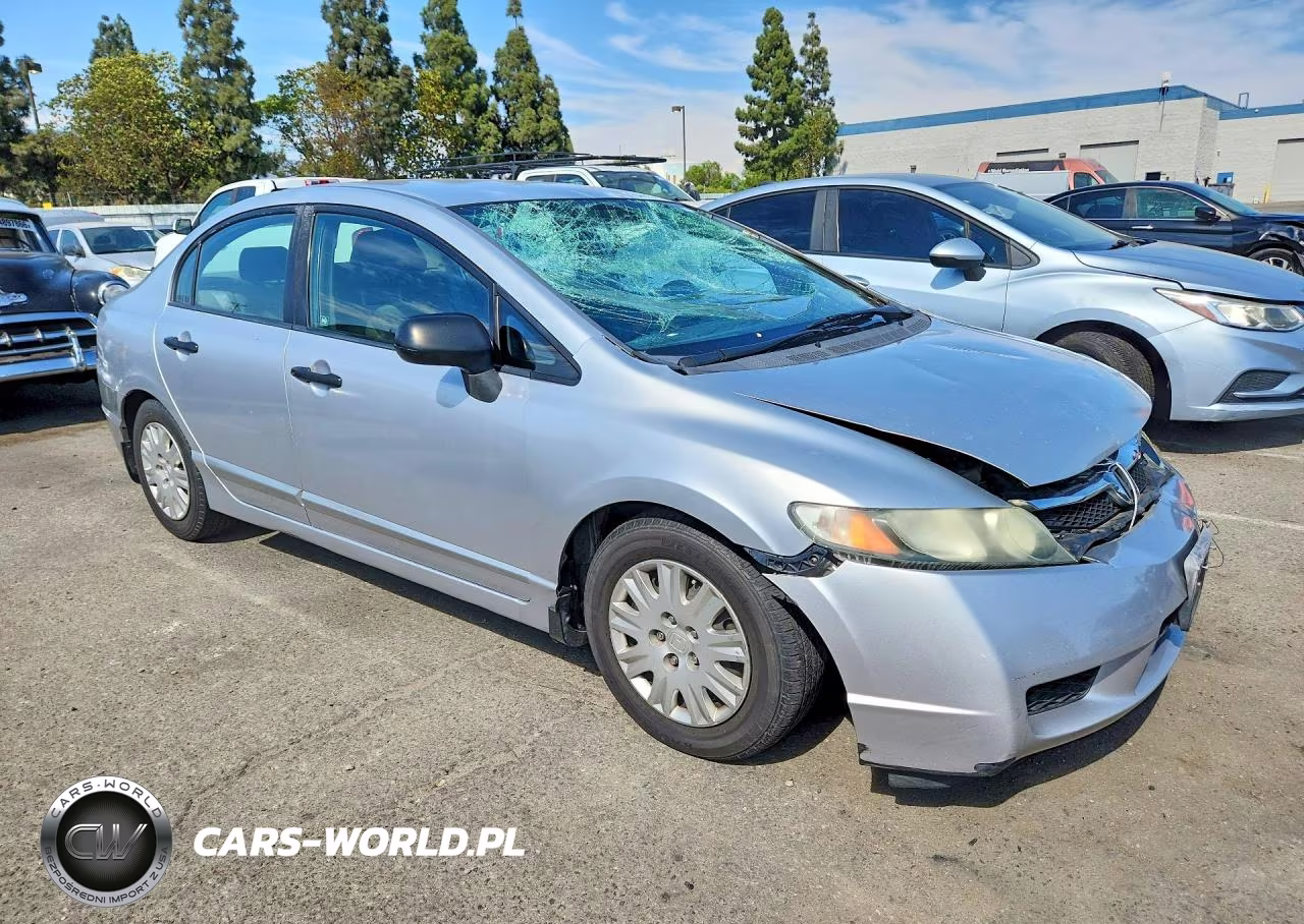 2010 Honda Civic Vp VIN:2HGFA1F38AH587853 - 4