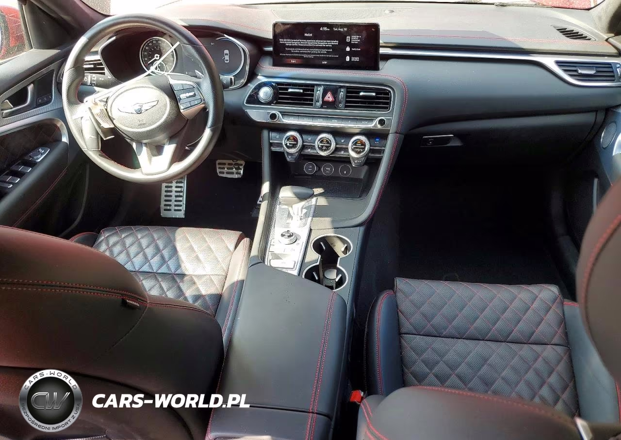 2022 Genesis G70 3.3T Standard VIN:KMTG54TE6NU100040 - 8