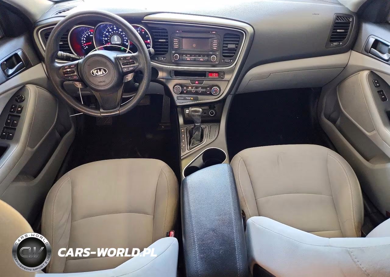 2015 Kia Optima Lx VIN:5XXGM4A77FG412932 - 8