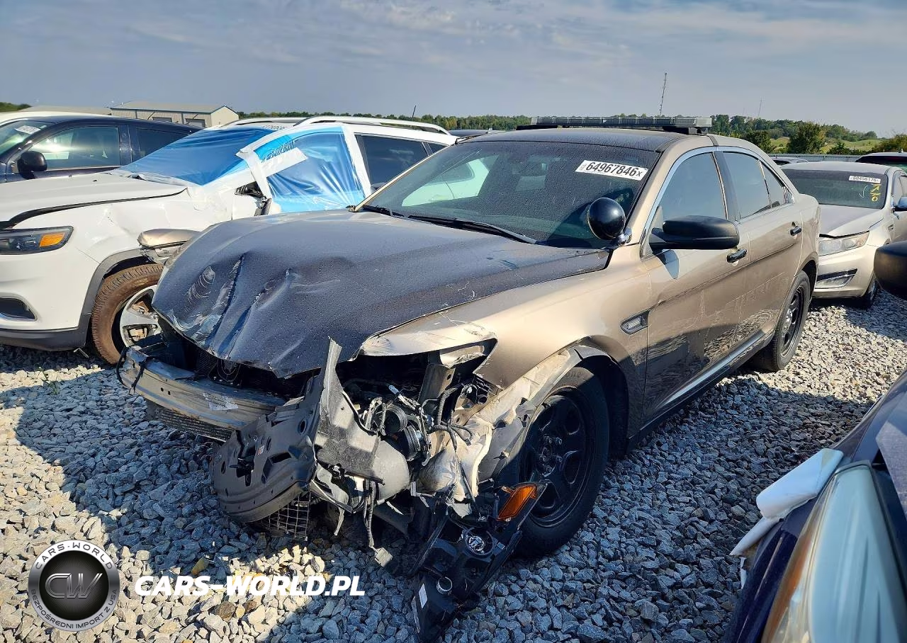2018 Ford Taurus Police Interceptor VIN:1FAHP2MK7JG125551 - 1