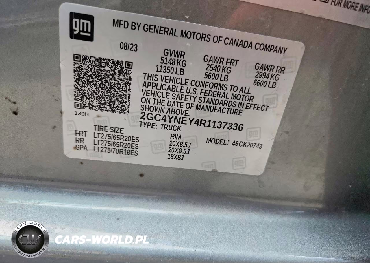 2024 Chevrolet Silverado K2500 Heavy Duty Lt VIN:2GC4YNEY4R1137336 - 12