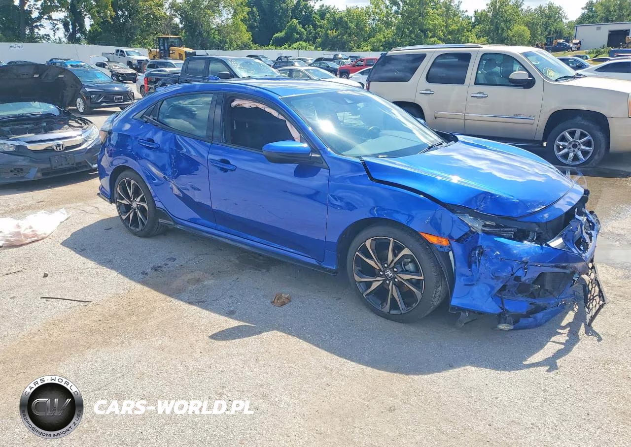 2019 Honda Civic Sport VIN:SHHFK7G44KU216359 - 4