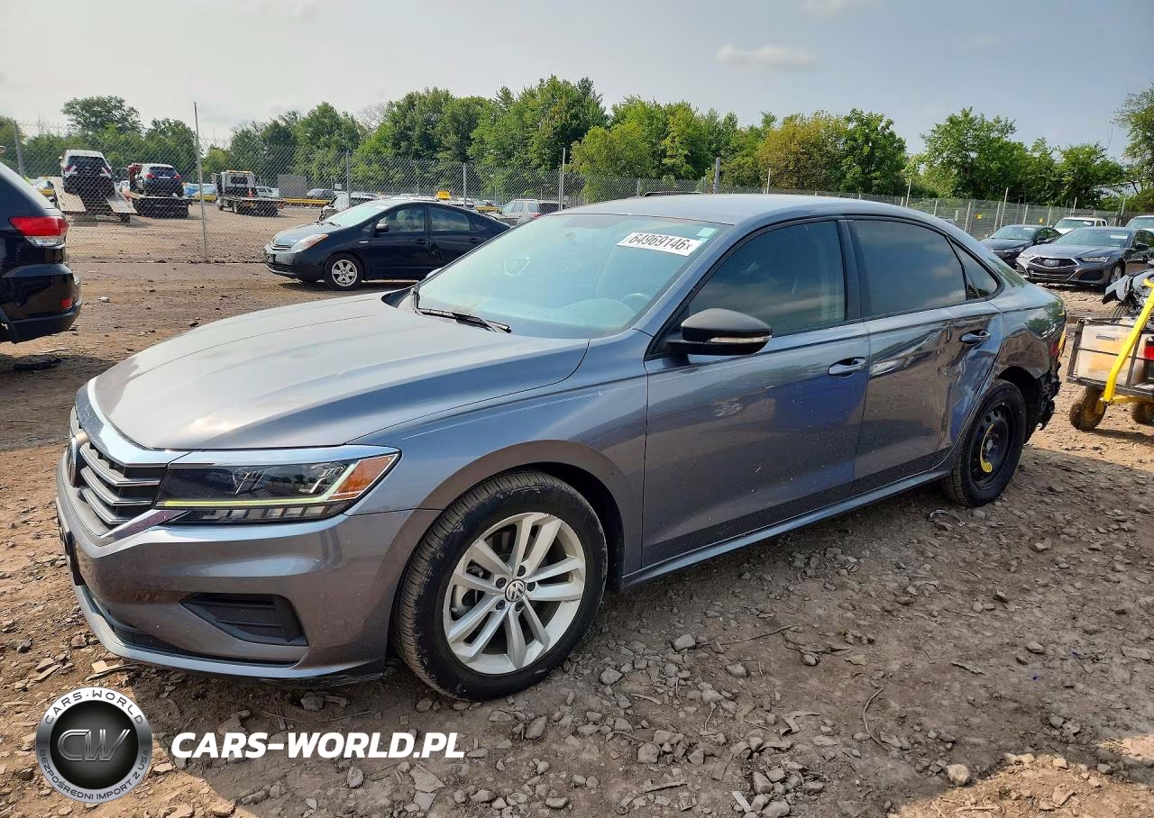 2021 Volkswagen Passat S VIN:1VWAA7A36MC010245 - 1