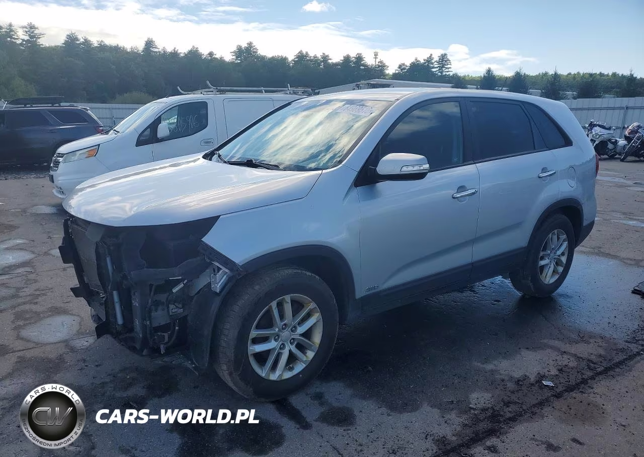 2014 Kia Sorento Lx VIN:5XYKTCA67EG470872 - 1