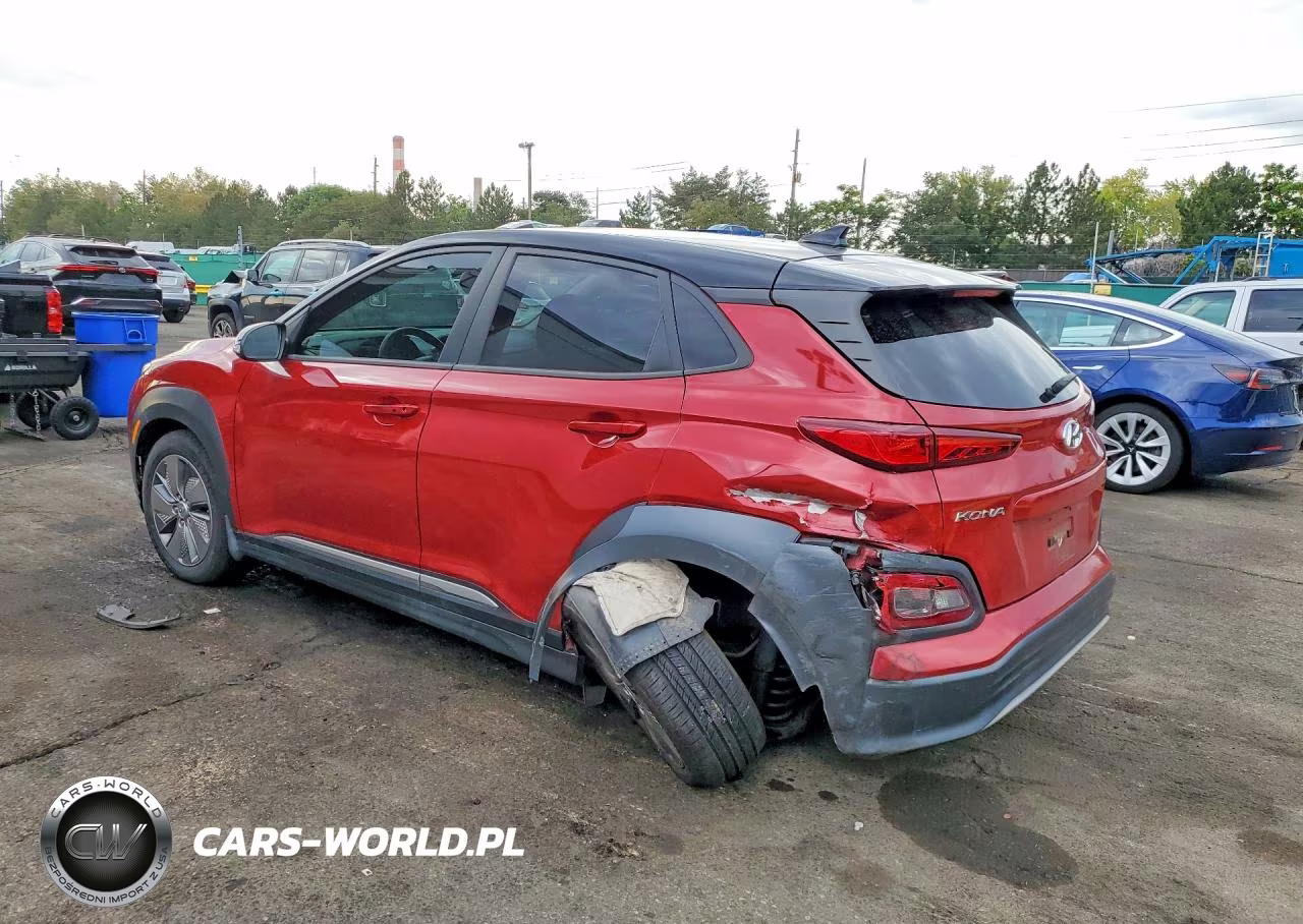 2021 Hyundai Kona Sel VIN:KM8K23AG7MU133395 - 2