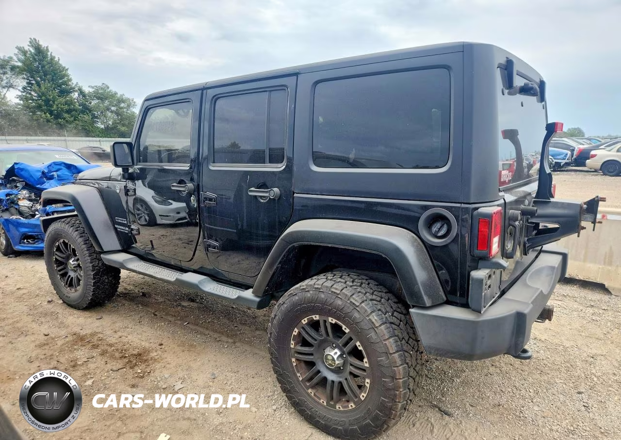 2014 Jeep Wrangler Unlimited Sport VIN:1C4BJWDG8EL251371 - 2