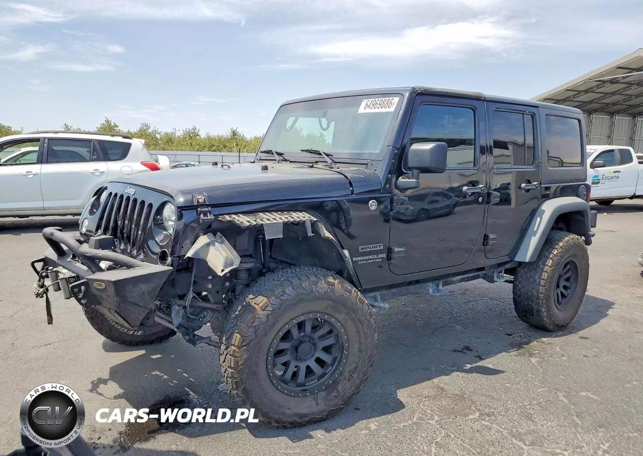 2015 Jeep Wrangler Unlimited Sport VIN:1C4BJWDG7FL596778 - 1