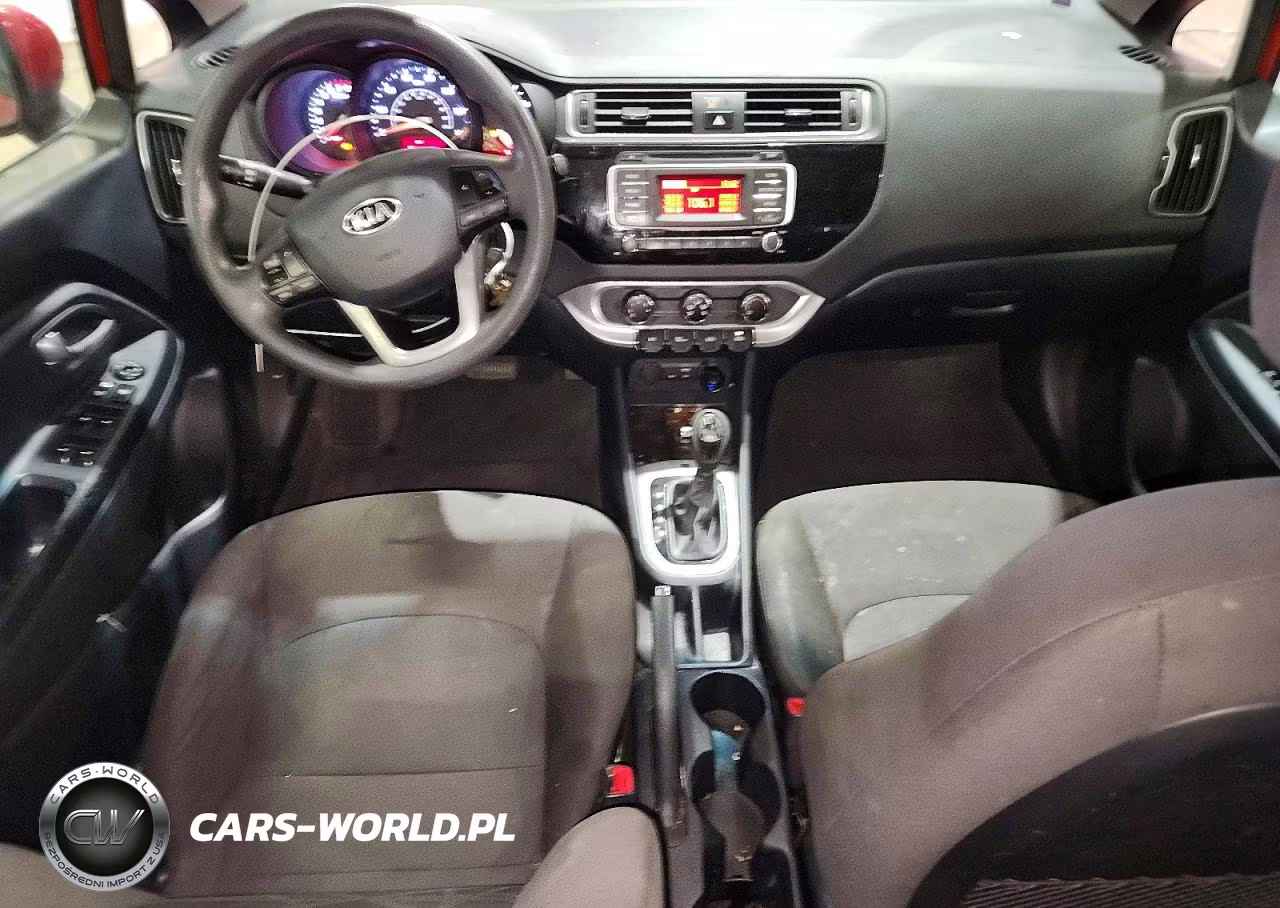 2017 Kia Rio Lx VIN:KNADM4A35H6005710 - 8