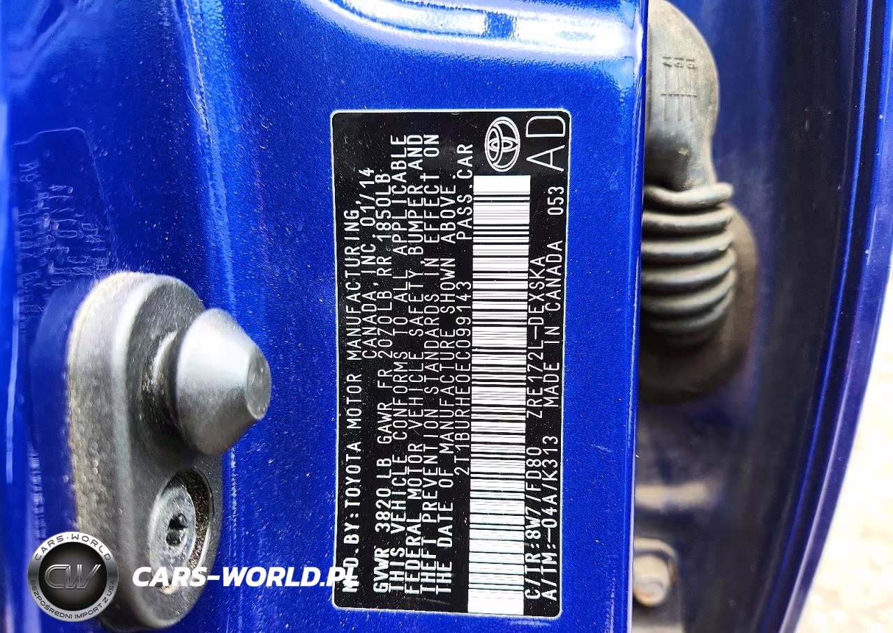 2014 Toyota Corolla S Plus VIN:2T1BURHE0EC099143 - 12