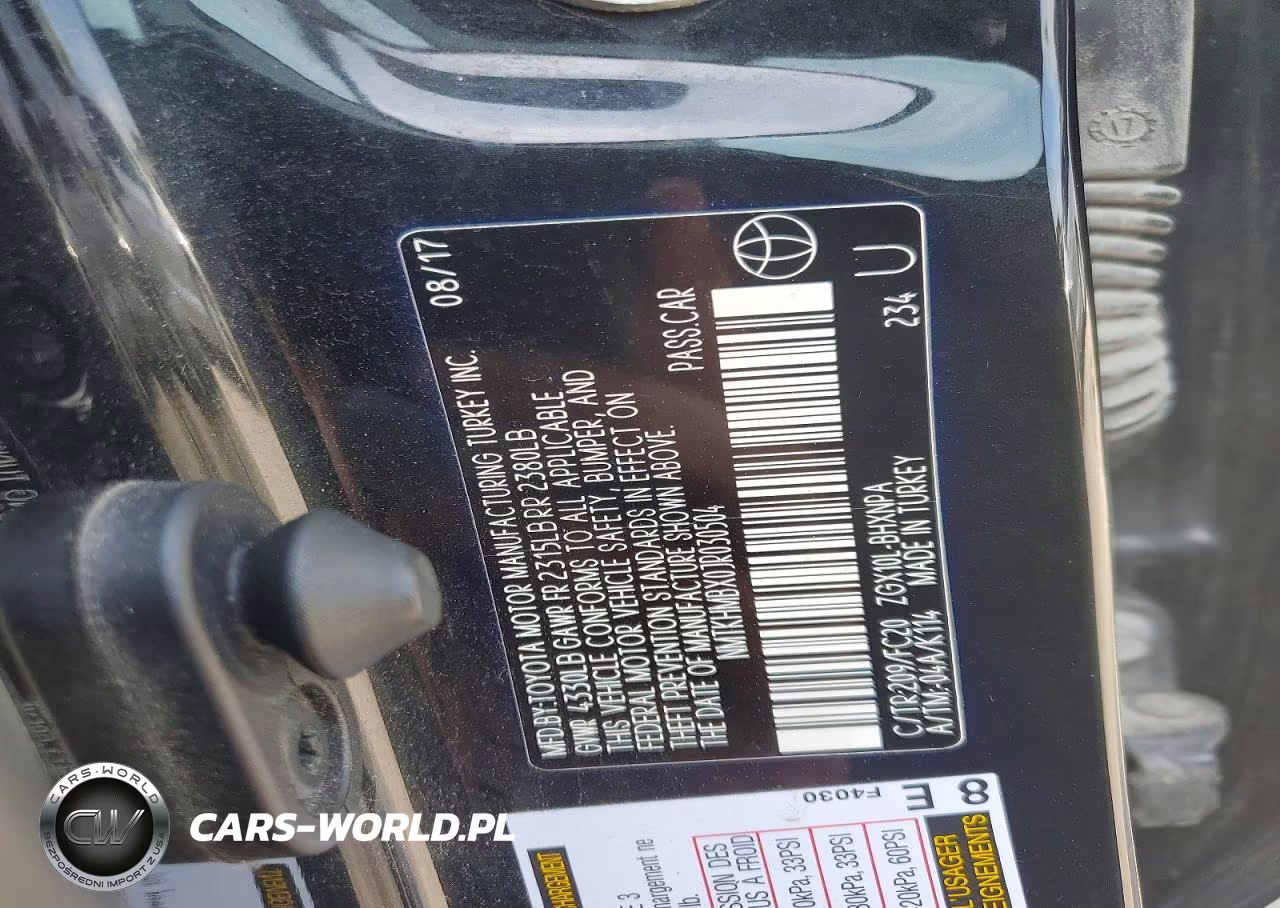 2018 Toyota C-Hr Xle Premium VIN:NMTKHMBX0JR030504 - 12