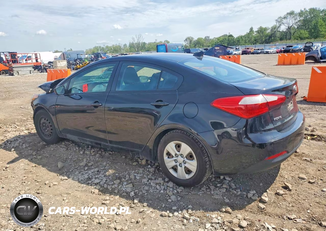 2014 Kia Forte Lx VIN:KNAFK4A6XE5093695 - 2