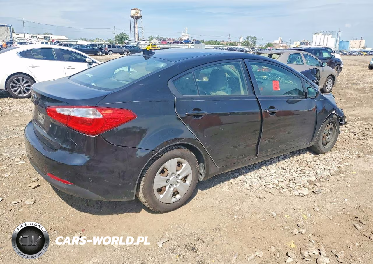 2014 Kia Forte Lx VIN:KNAFK4A6XE5093695 - 3