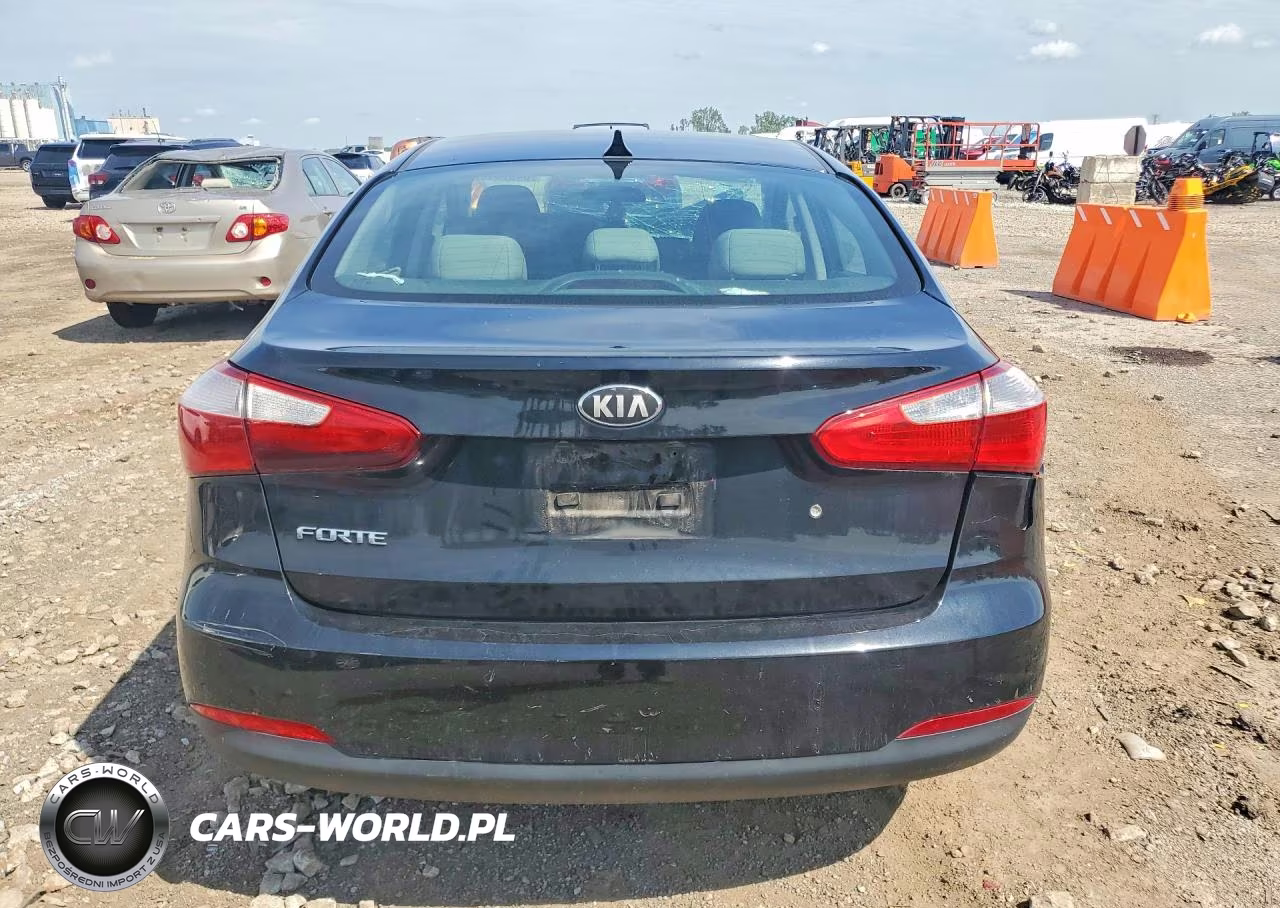 2014 Kia Forte Lx VIN:KNAFK4A6XE5093695 - 6